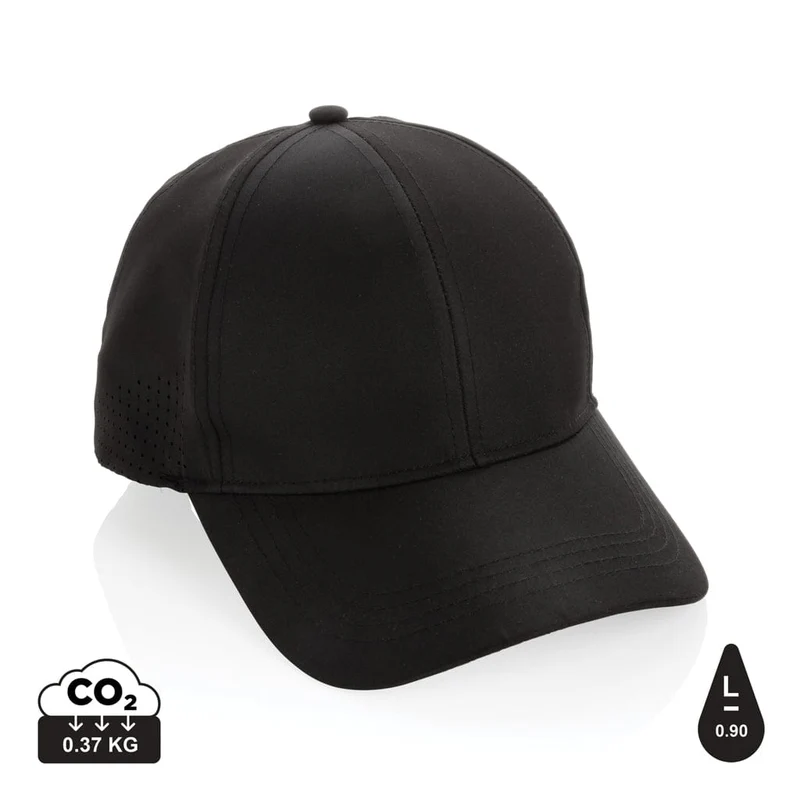 Cappellino sportivo 6 pannelli in PET riciclato Impact AWARE™
