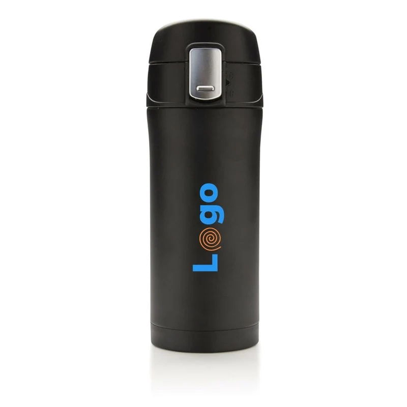 Tazza termica easy lock in acciaio riciclato RCS – 300 ml