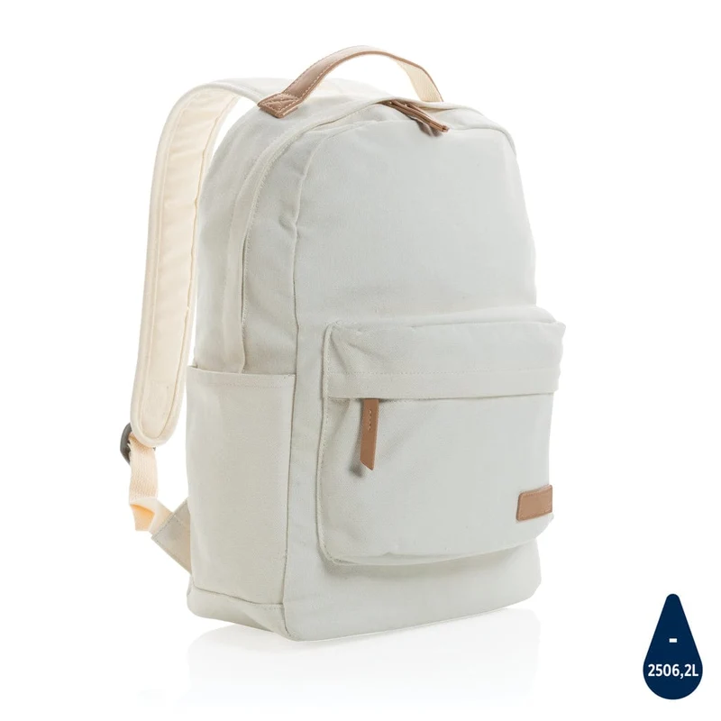 Zaino in canvas riciclato 16 once Impact AWARE™ – porta PC 14″