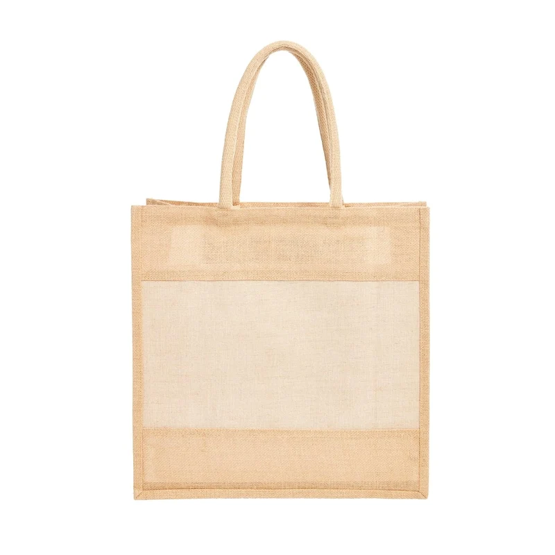 Shopper Juta con Soffietto