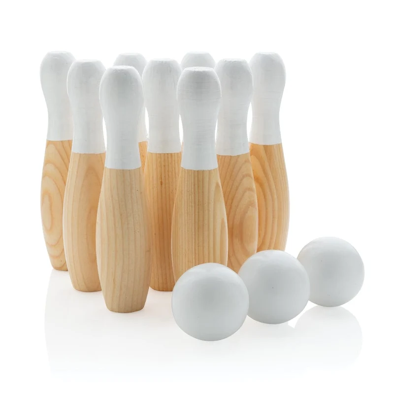 Set skittles in legno