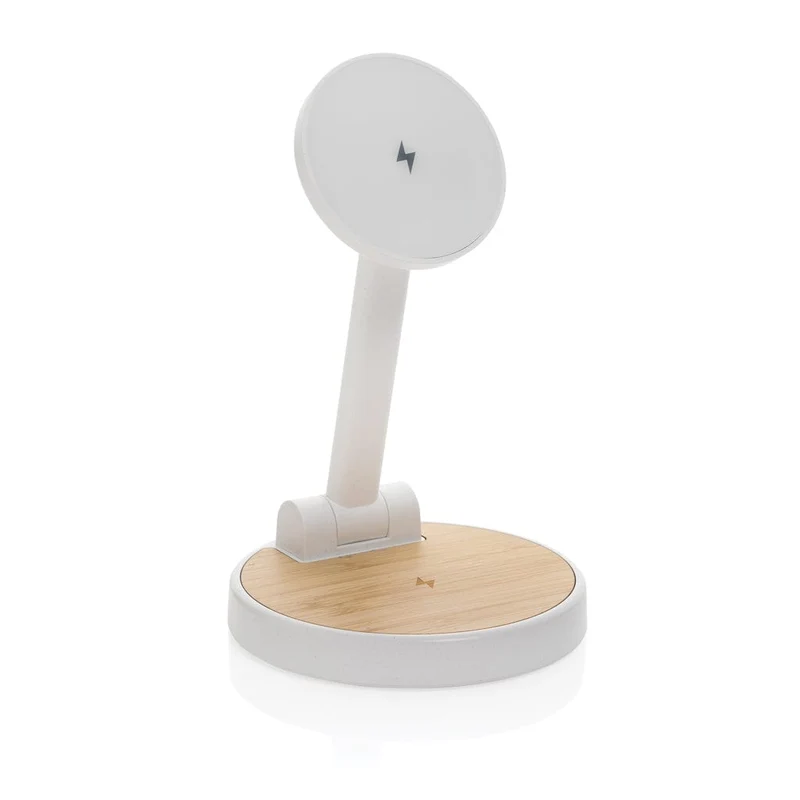 Supporto 2 in 1 ricarica magnetica Ontario in plastica riciclata RCS
