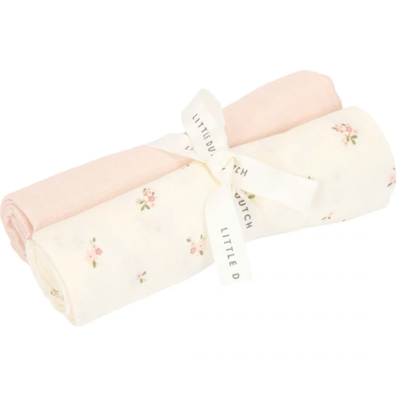 Little Dutch Set Due Mussoline 70x70 cm - Fairy Blossom