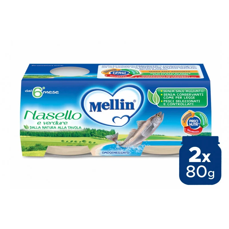 Omogeneizzato Nasello Mellin