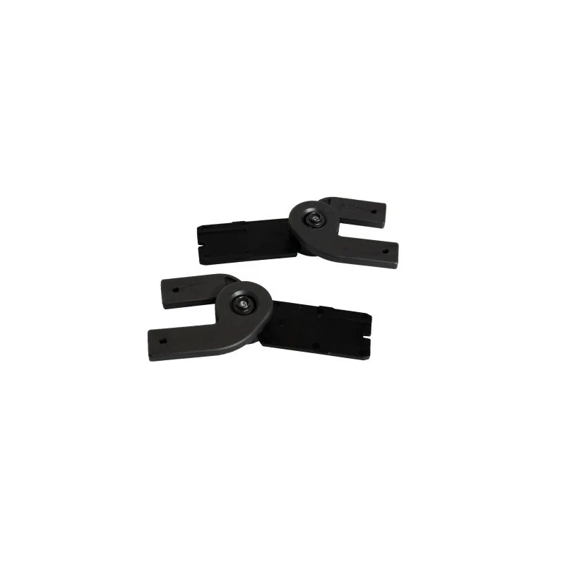 Set Snodo DX/SX Aggancio Capotta Passeggino Quad Nero
