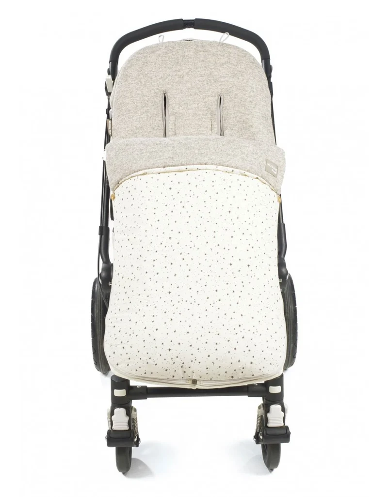 Sacco Passeggino Stelle Beige
