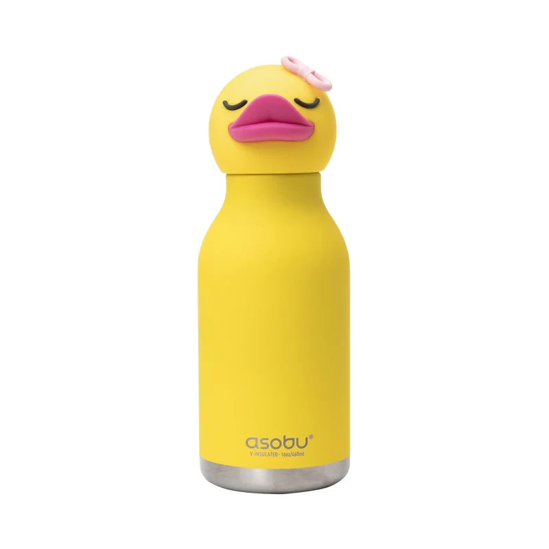 ASOBU Bestie Bottle Ducky – Borraccia Termica Anatroccolo 475 ml