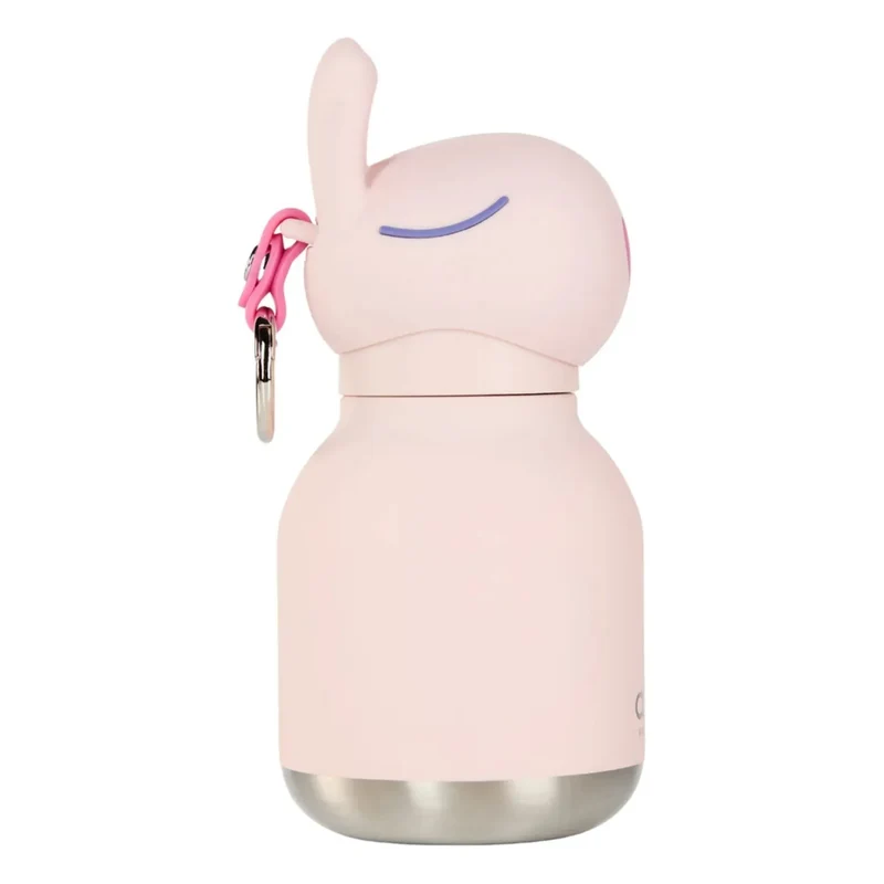 Asobu Mini Bestie Bunny – Borraccia Termica Coniglietto Rosa 200 ml