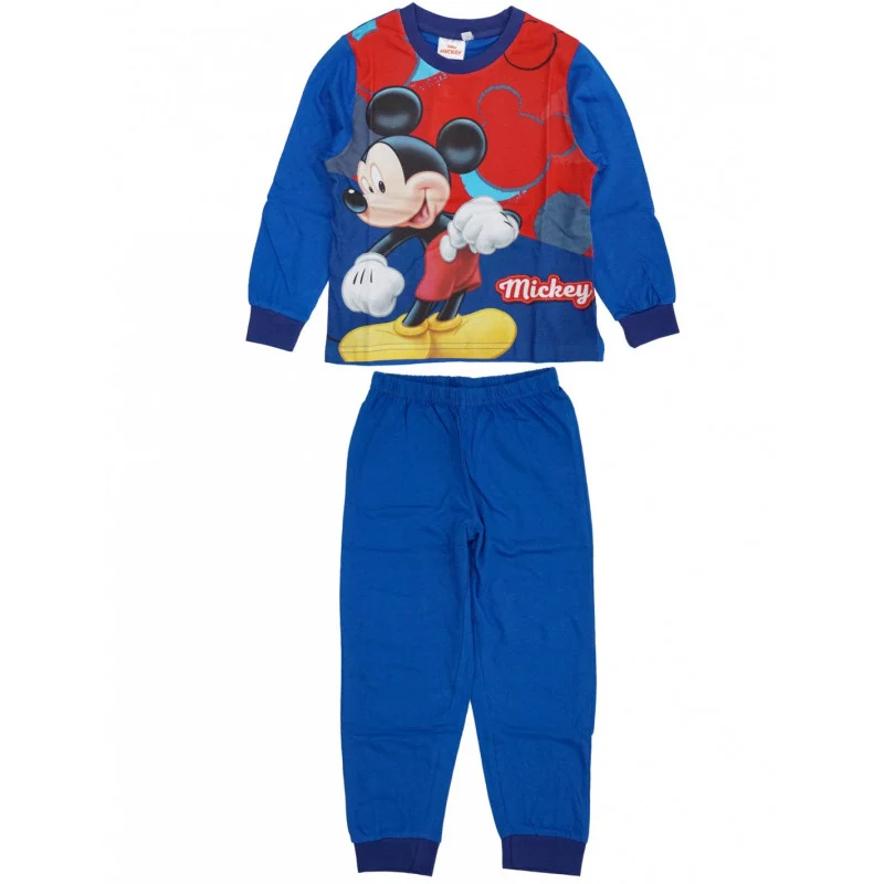 Pigiama Disney Mickey Mouse - Blu 4 Anni