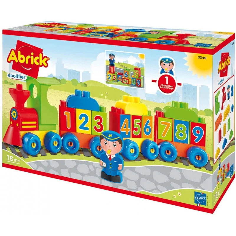 Locomotiva con Lettere e Numeri