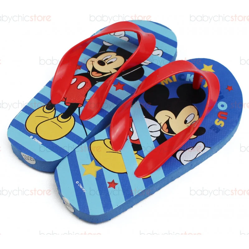 Infradito di Topolino Blu/Rosso - 28/29