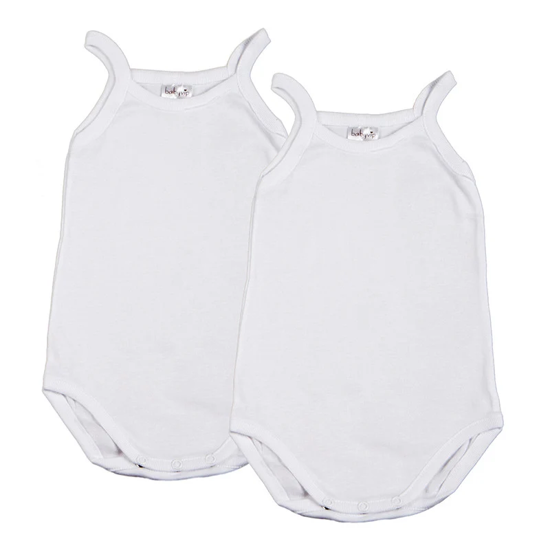 Set 2 Body Neonato con Spalla Stretta - 9 Mesi