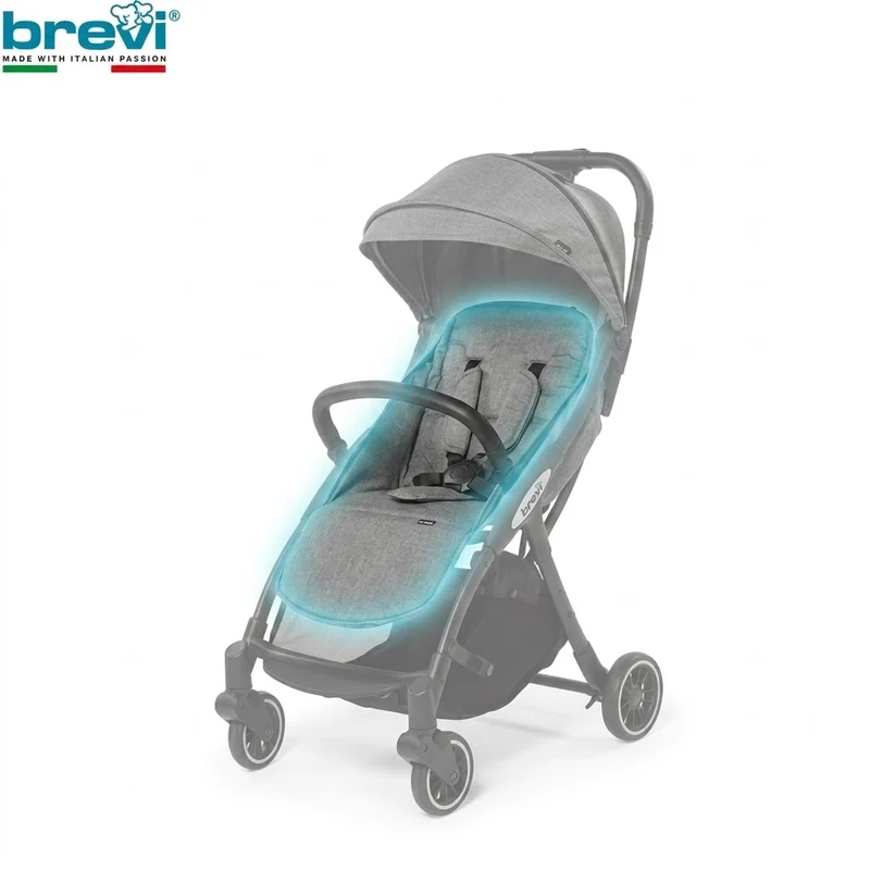 Rivestimento Seduta Passeggino Brevi Argo grey Melange