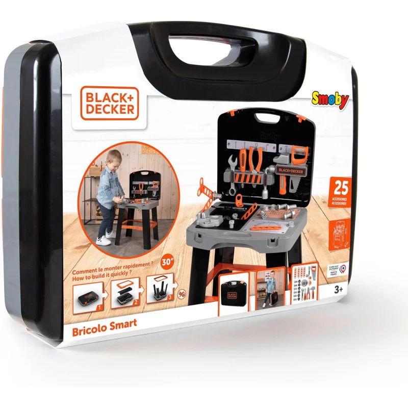 Smoby - B+D Bricolo Tavolo da Lavoro Smart