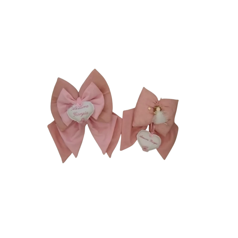 Set Di fiocchi Nascita Rosa Clinica e Casa