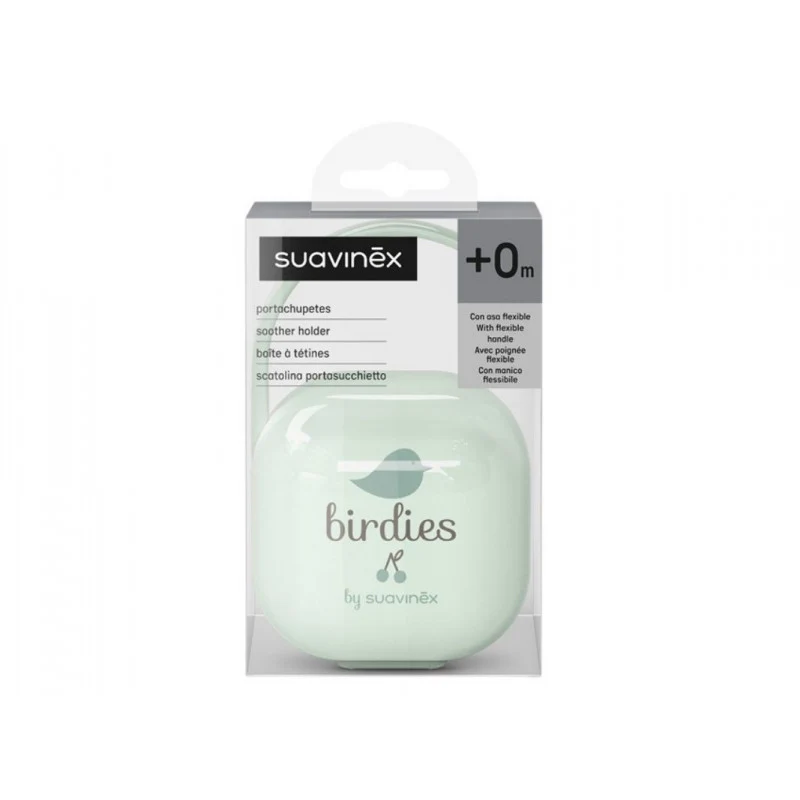 Scatolina Portaciuccio Suavinex Birdies Verde