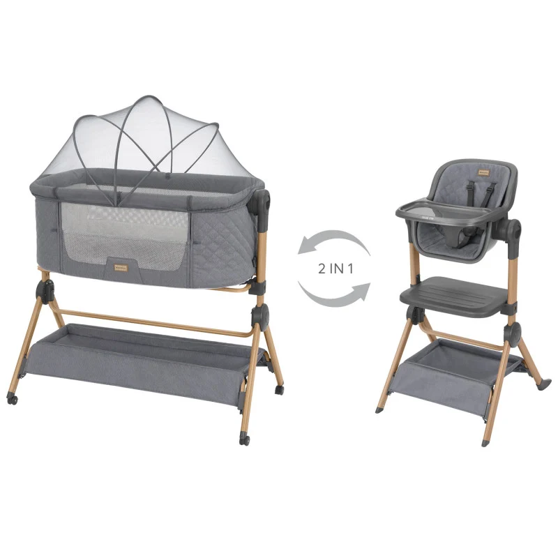 Culla Next2me Sleat Me 2in1 Grey
