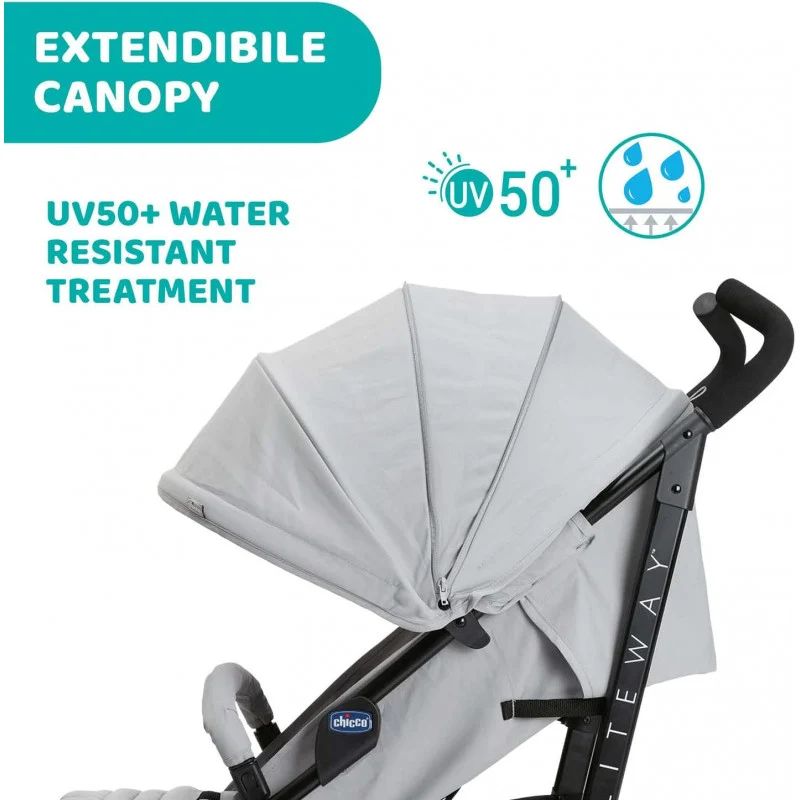 Capottina Passeggino Chicco Liteway 4 Grey