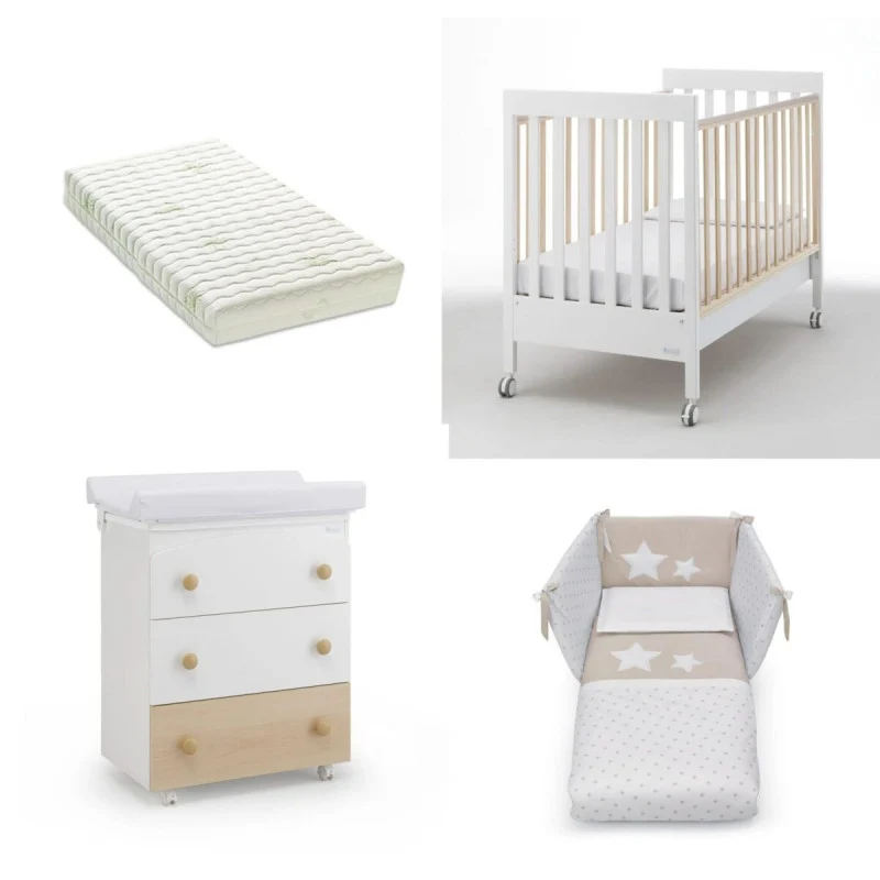 Azzurra Design Cameretta Homi Bianco Naturale