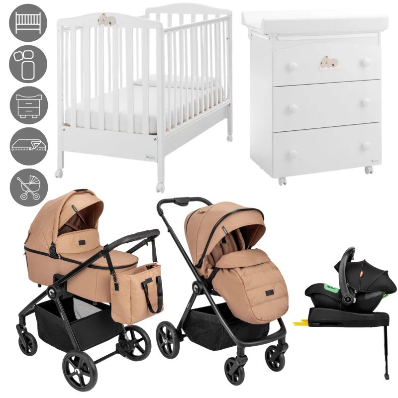 Cameretta Tiffany - Completa con Trio 3 in 1