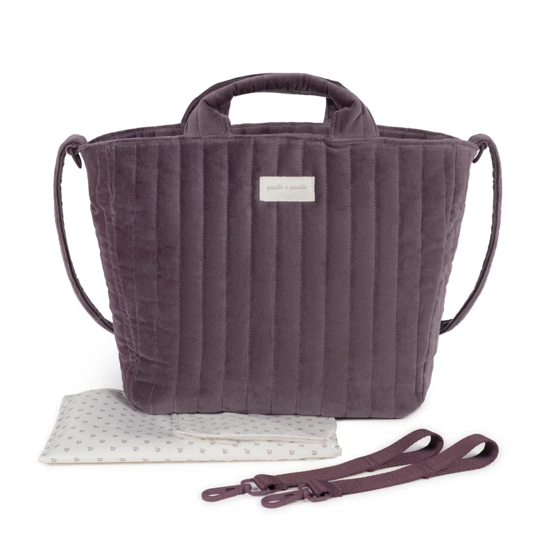 Borsa Pasito a Pasito fasciatoio Cherry Velvet