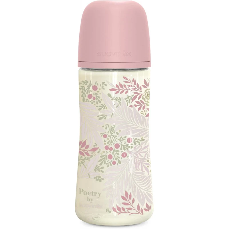 Biberon Suavinex Poetry 360 Ml Rosa