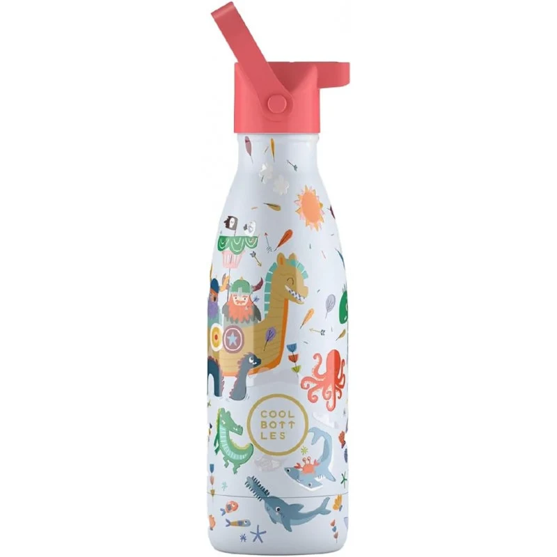 Cool Bottles - Playland Series Brave Vikings Borraccia Termica 350 ml
