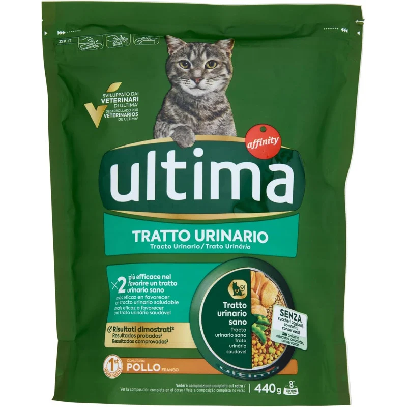 Ultima Cibo per Gatti Tratto Urinario, 440g