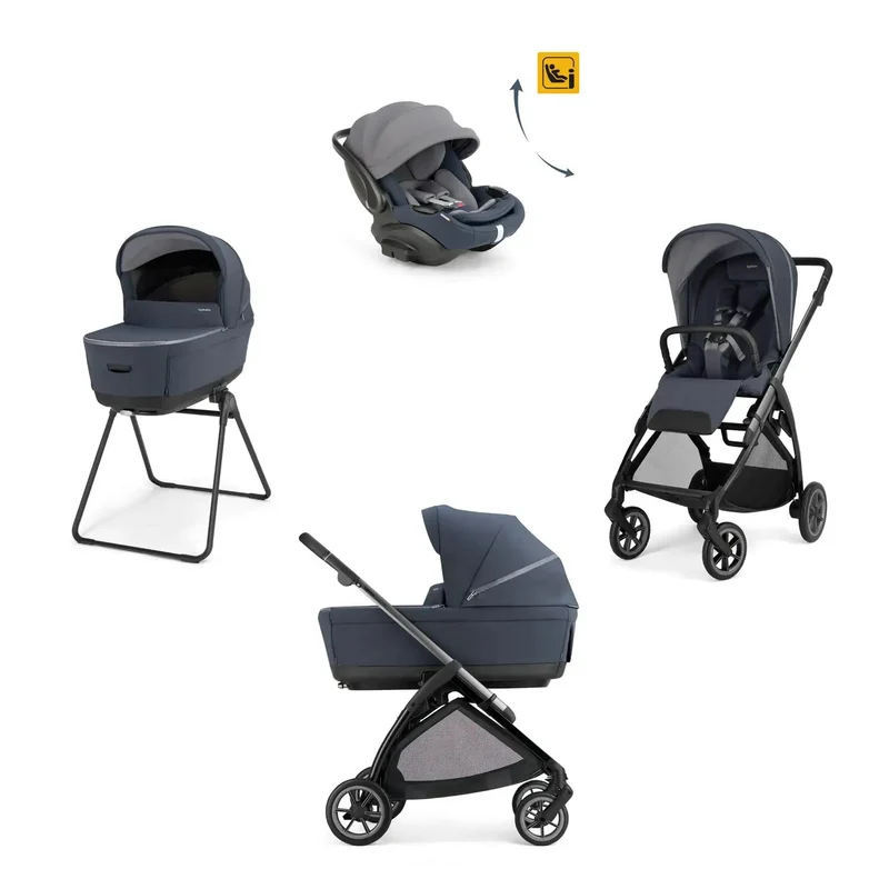 Trio Inglesina Electa 2026 Darwin Infant Recline Evo Rooftop Blue