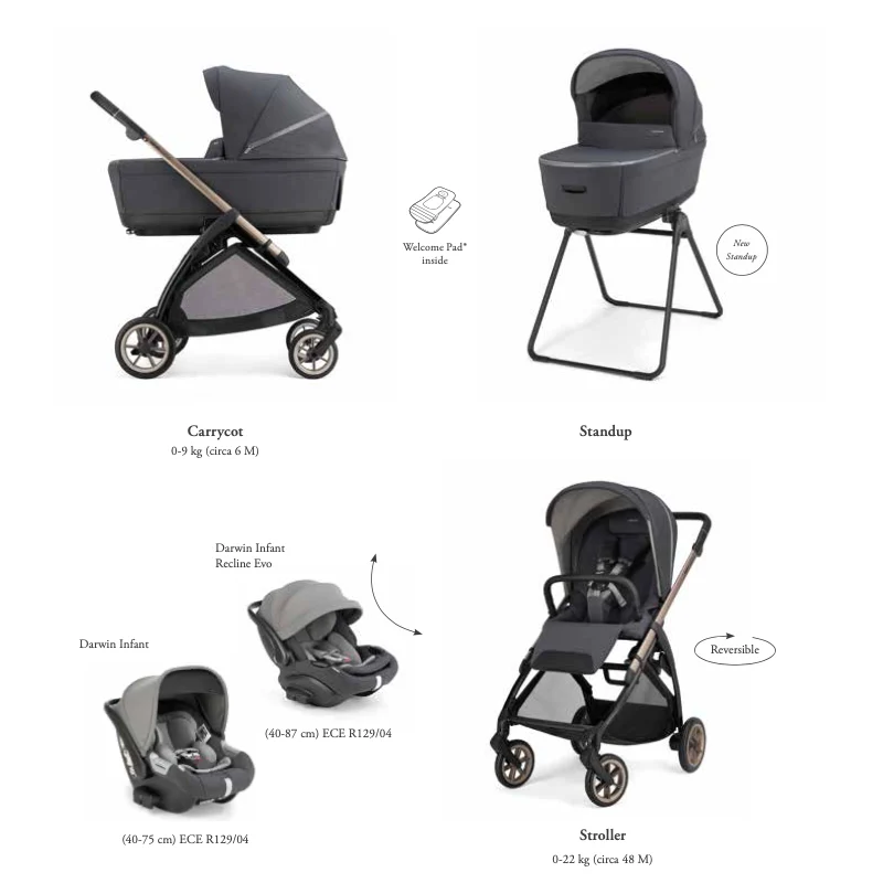 Trio Inglesina Electa 2026 Darwin Infant Recline Evo