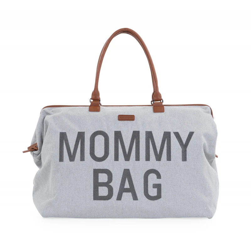 Borsa Mommy Bag Tela - Grey