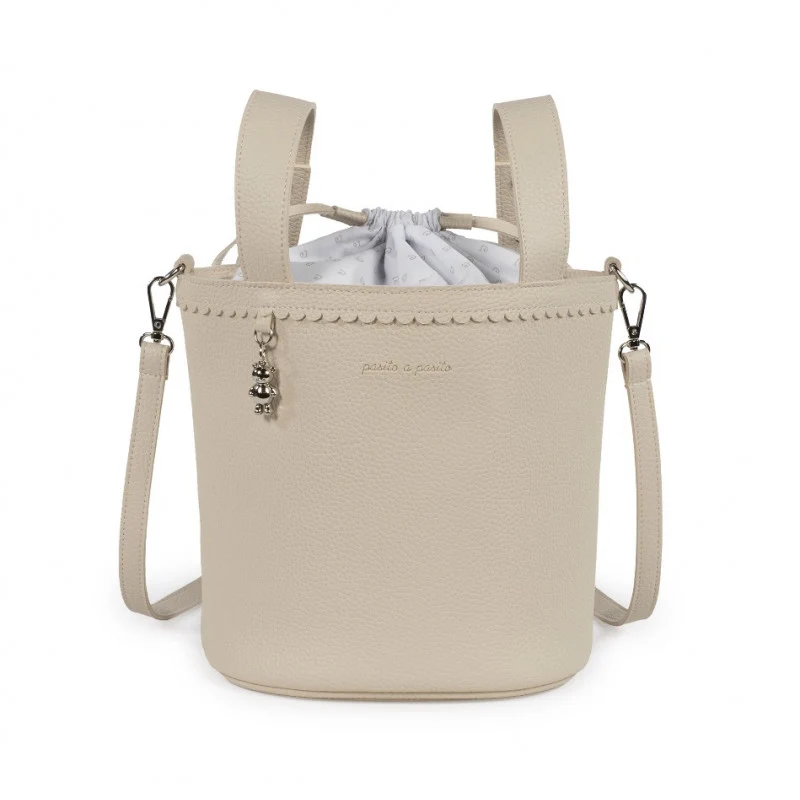Borsa Bucket Icon Cream