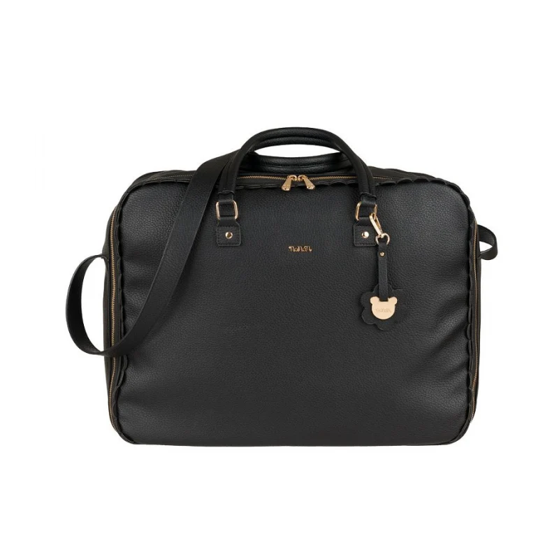 Nanan Borsa Clinica Mamma Ecopelle Nera