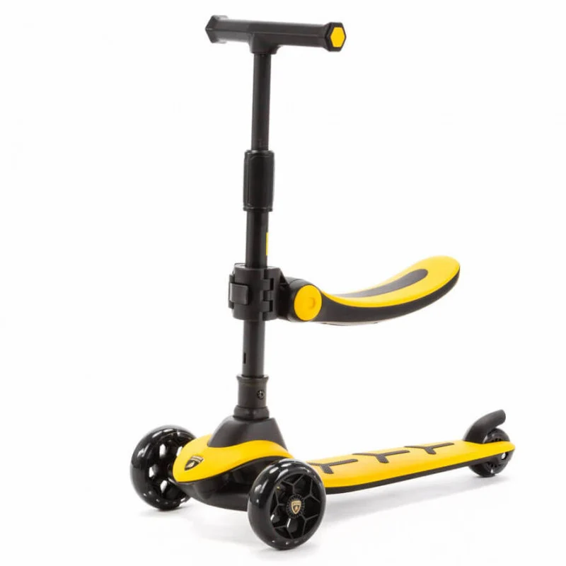 Monopattino Lamborghini 2 in 1 - Yellow