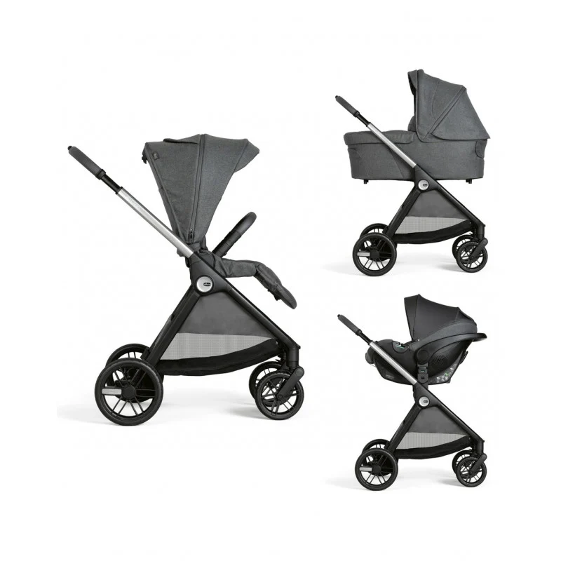 Trio Chicco Bellagio Flexi kory plus black satin