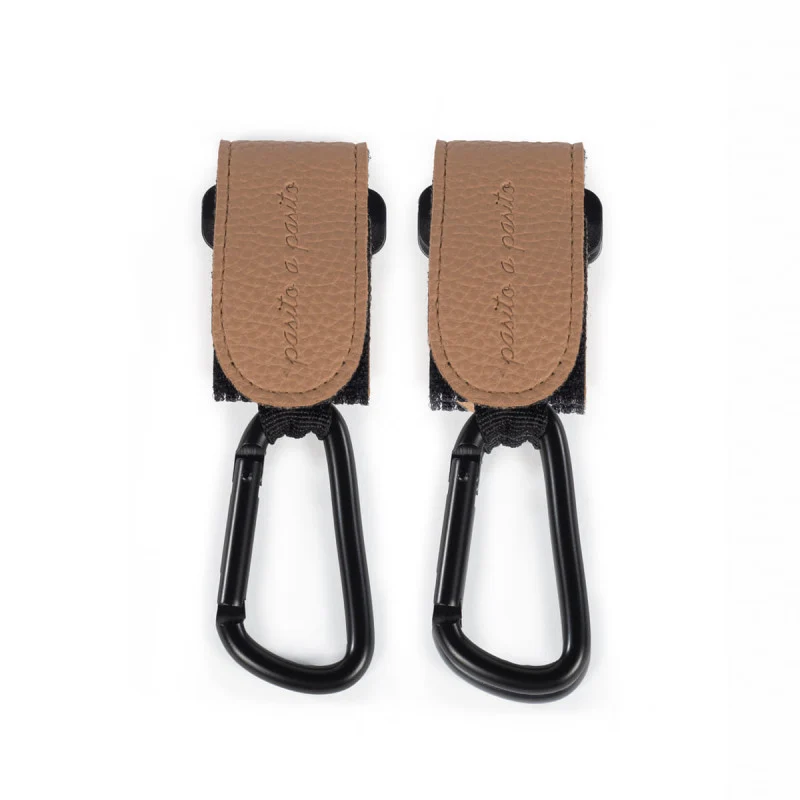 Set di 2 Ganci per Passeggino - Pasito a Pasito Icon Caramel