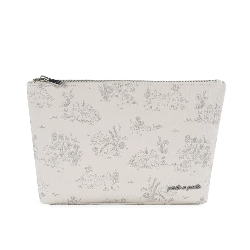 Pasito a Pasito Beauty Case Toile de Jouy - Cream