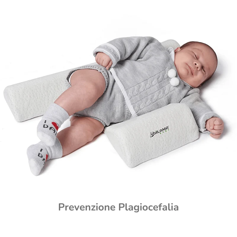 Cuscino Posturale Neonato Nanna Sicura – Antiribaltamento 0-9 Mesi