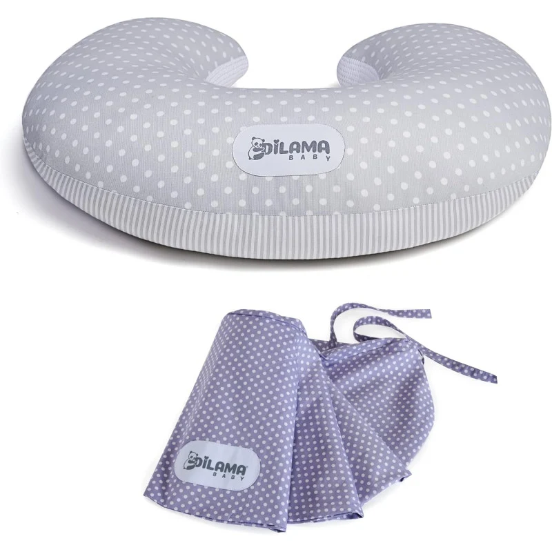 Cuscino Allattamento MiniMemo Completo di 2 Federe