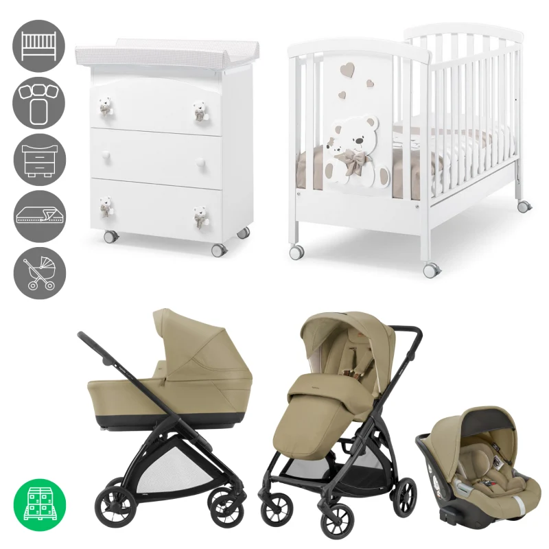 Kit Cameretta Erbesi Tato e Trio Electa Inglesina