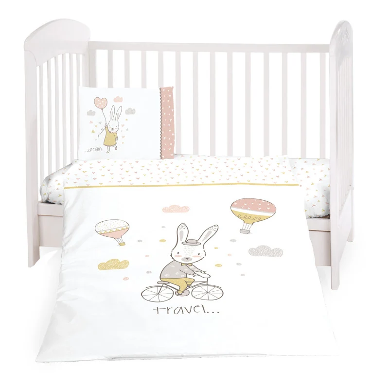 Kikka Boo - Completo Set per Lettino - Rabbit
