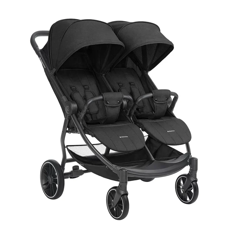 Passeggino Gemellare Happy 2 Black