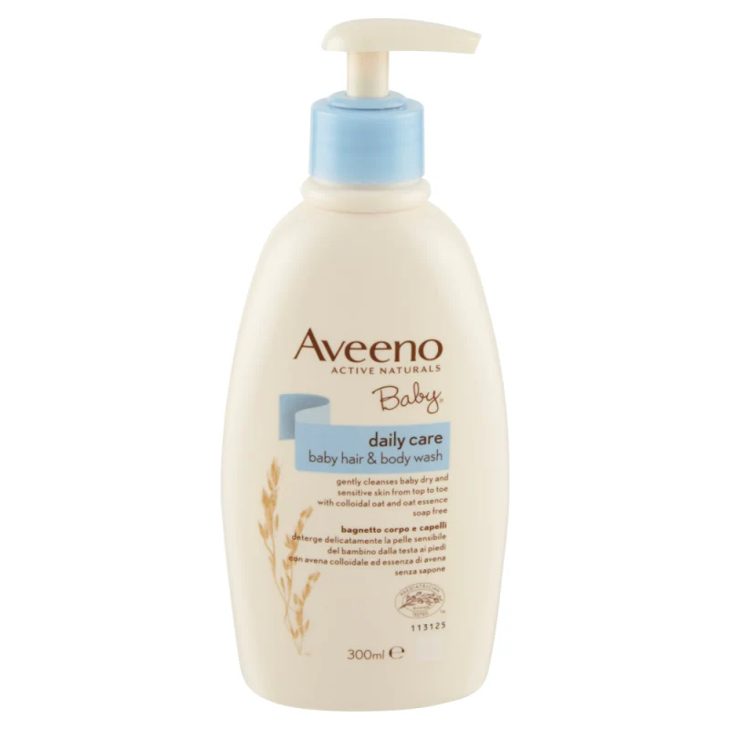 Baby Daily Care Aveeno Bagnetto Corpo e Capelli 300 ml