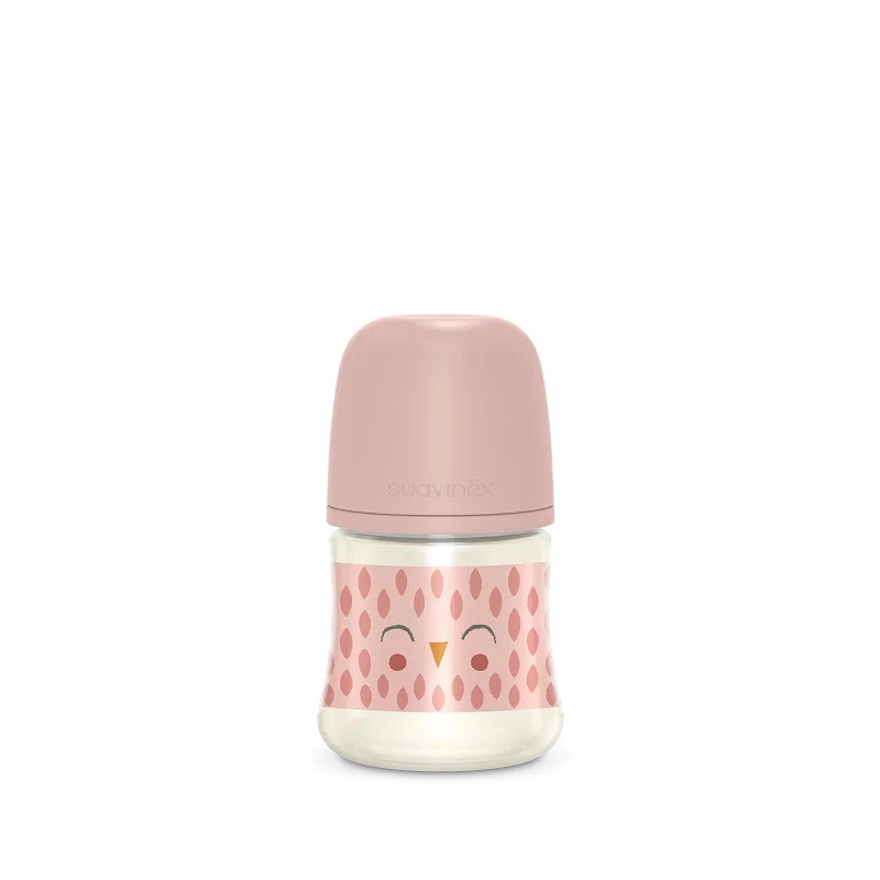 Suavinex - Biberon Bonhomia 150 ml - Rosa