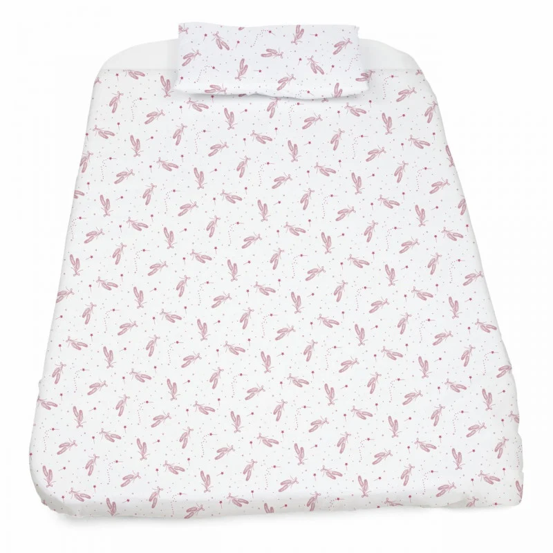 Chicco- Completo Lenzuola Culla Forever Bear Pink