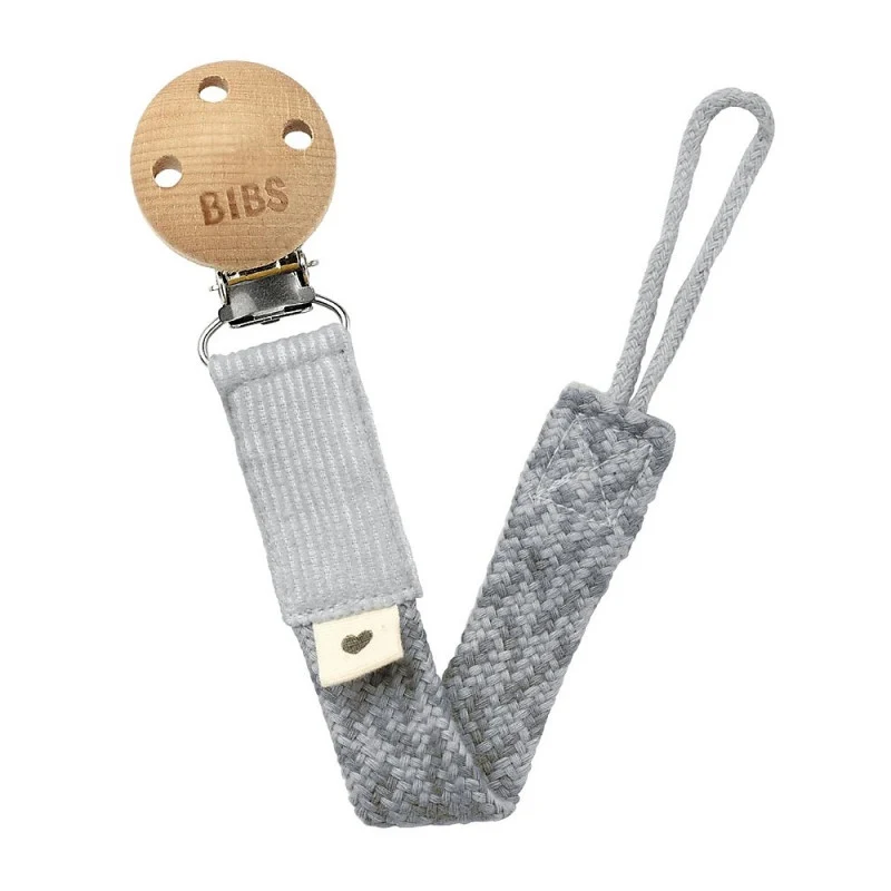 Bibs - Reggiciuccio Universale Paci Clip - Grey
