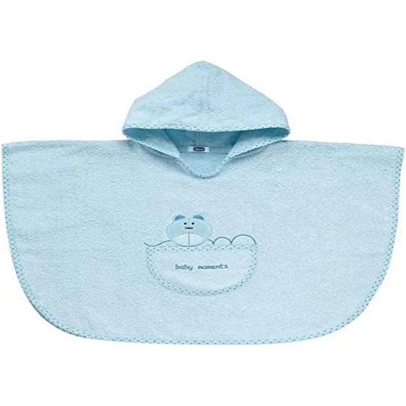 Accappatoio Poncho 12+ mesi Chicco Azzurro