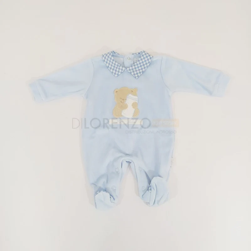 Tutina In Ciniglia Les Jolies Cielo 0/1 mese
