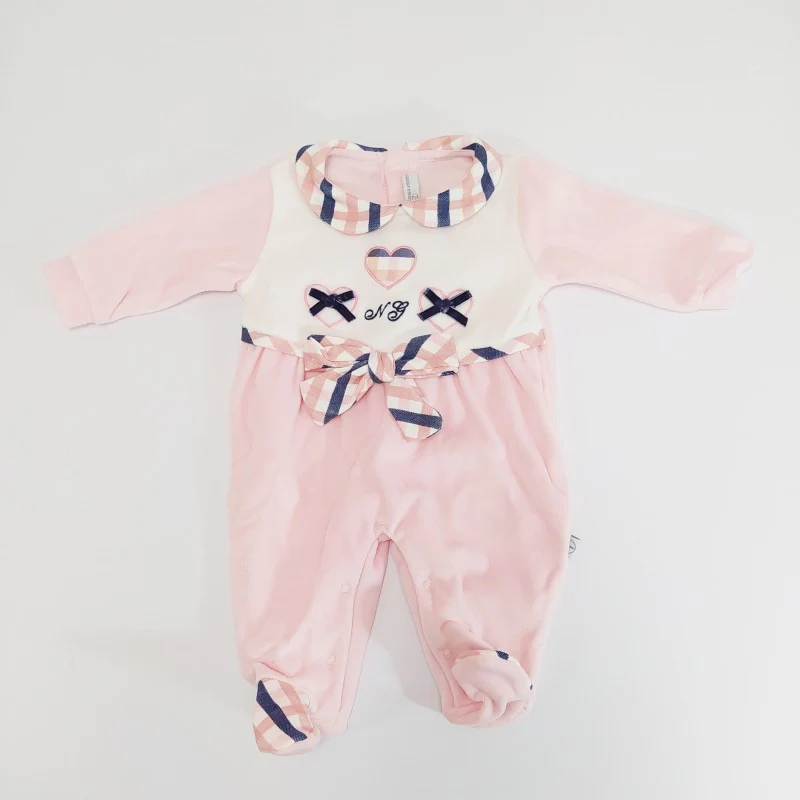Tutina In Ciniglia Rosa Nazareno Gabrielli 0/1 mese