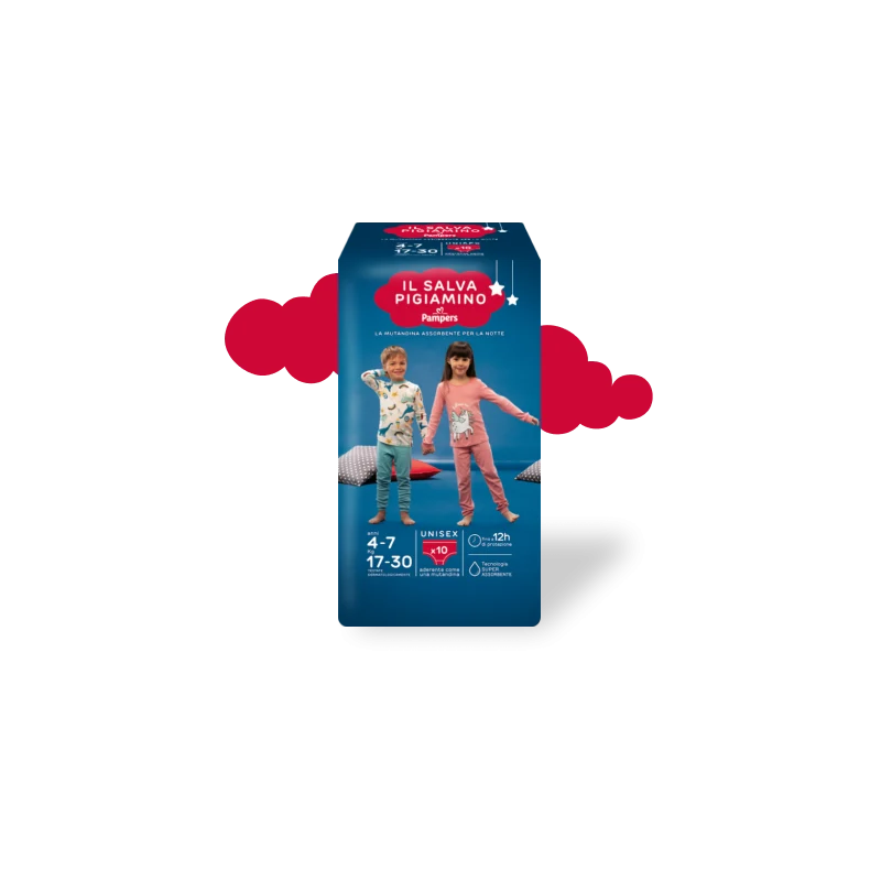 Pampers - Il Salva Pigiamino 4 - 7 Anni